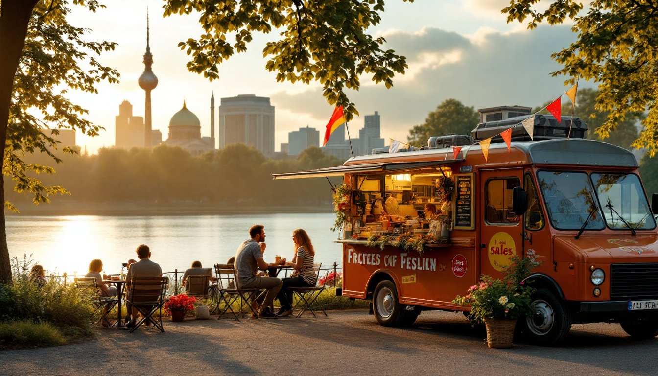 Foodtruck in Berlin - Imbiss Werbung