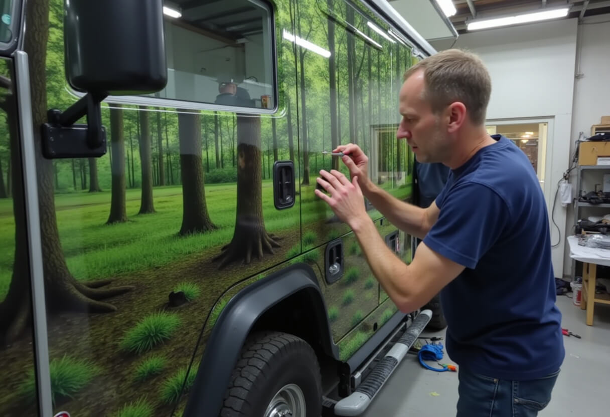Wohnmobil Folierung
