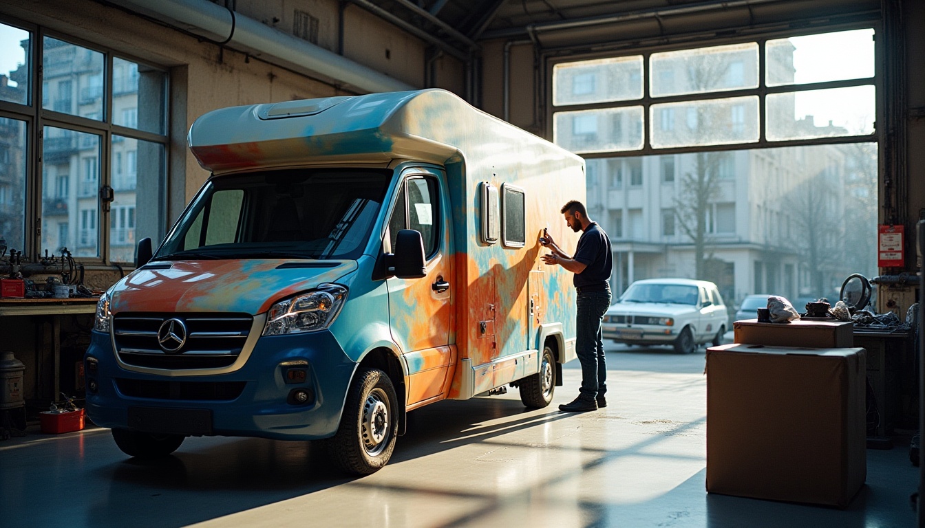 Wohnmobil lackieren oder folieren