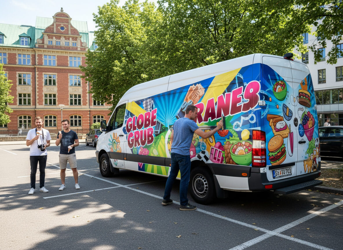 Transporter Folierung