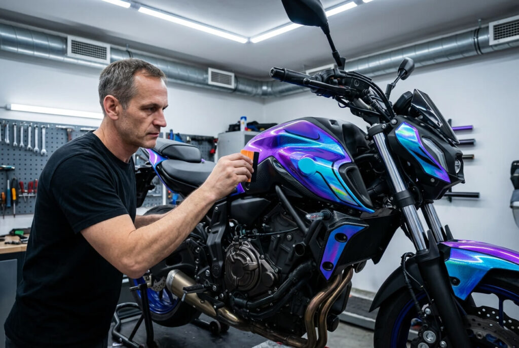 Motorrrad Folierung Berlin