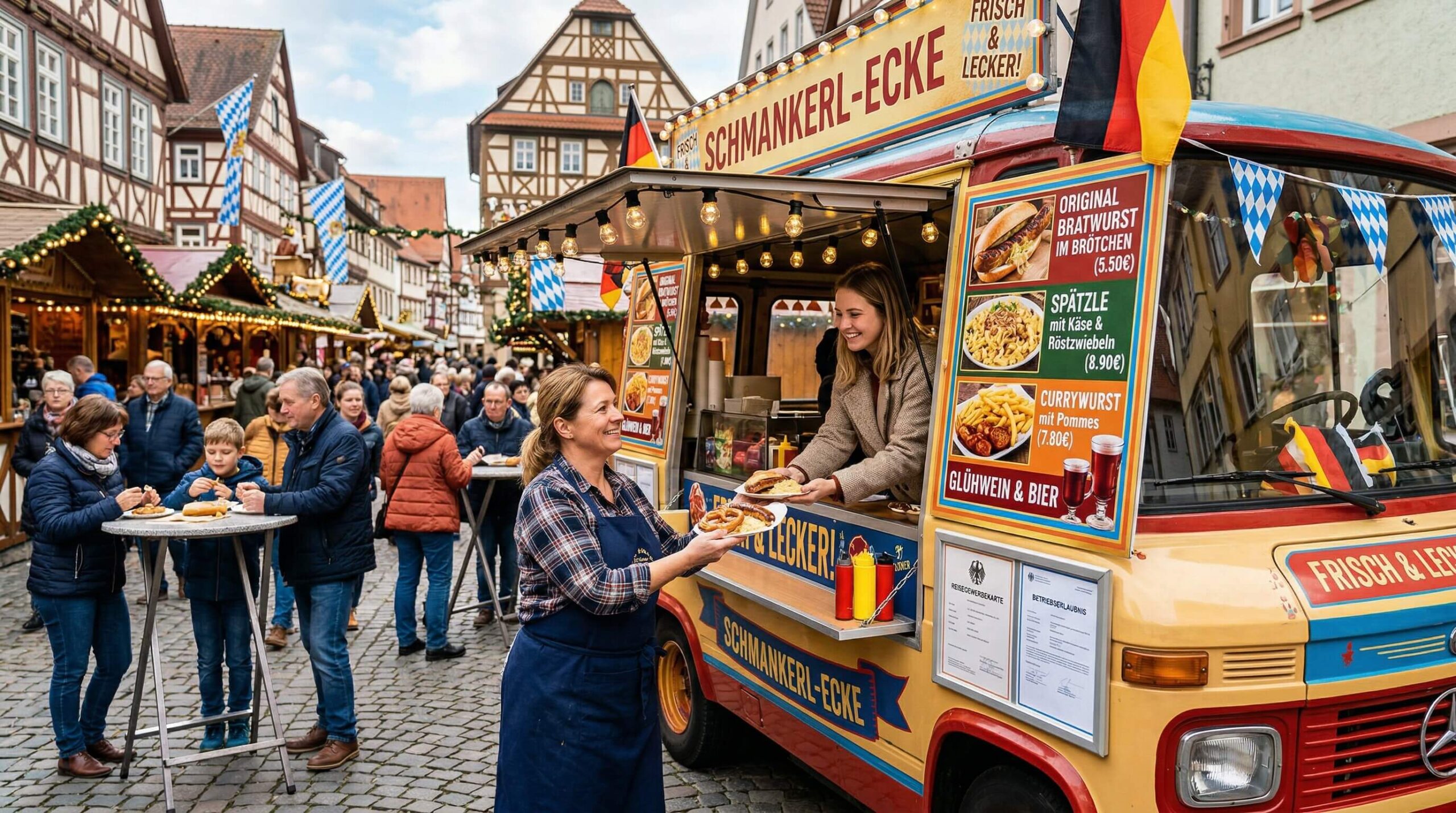 Reisegewerbe als Foodtruckbesitzer anmelden