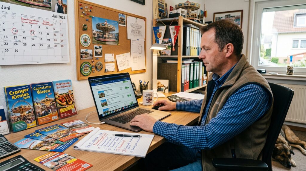 Schausteller Platzangebote finden